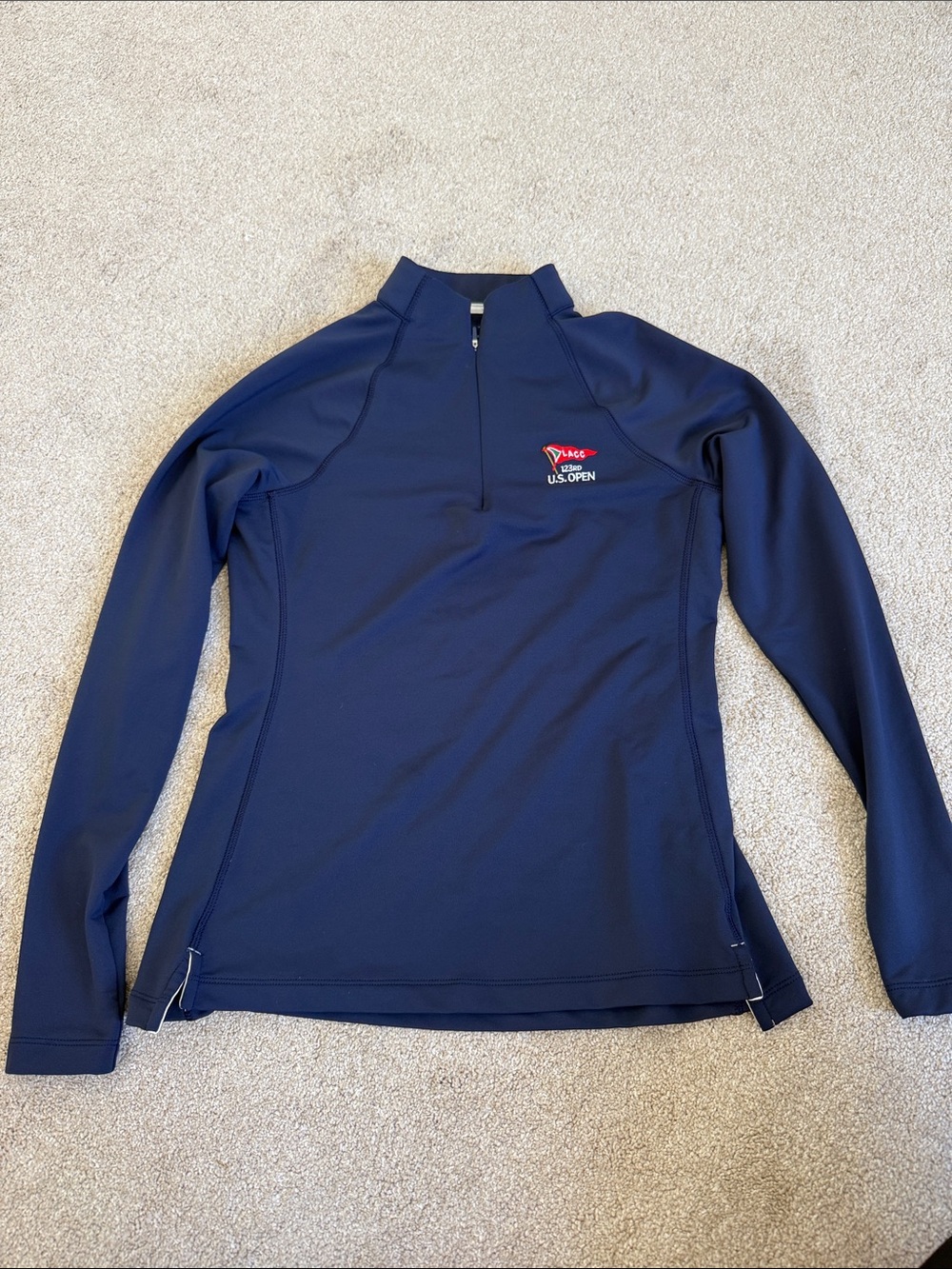 LACC U.S. Open Women's Navy Quarter-Zip Performance Top